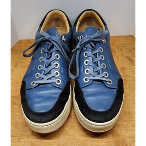 EUC Royal Albatross London 0317 Golf Shoe Dusk Blue Black US 9, UK 7, EU 40